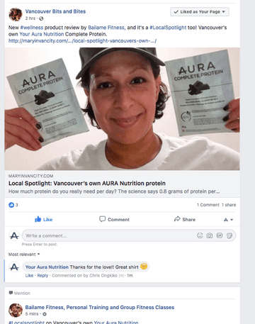AURA News - Vancouver blog @maryinvancity features AURA Nutrition. - AURA Nutrition