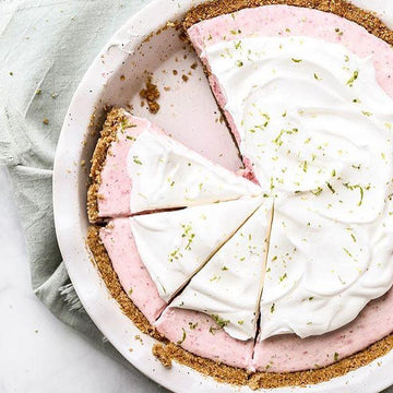 No-Bake Strawberry Margarita Pie | FOODIE FRIDAY - AURA Nutrition