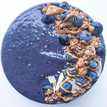Blueberry Smoothie Bowl Recipe - AURA Nutrition