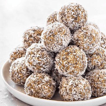 No Bake Maple Almond Energy Bites Recipe - AURA Nutrition