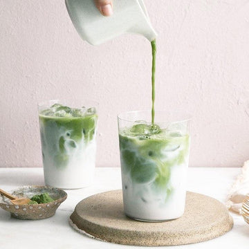 Iced Collagen Matcha Latte Recipe - AURA Nutrition