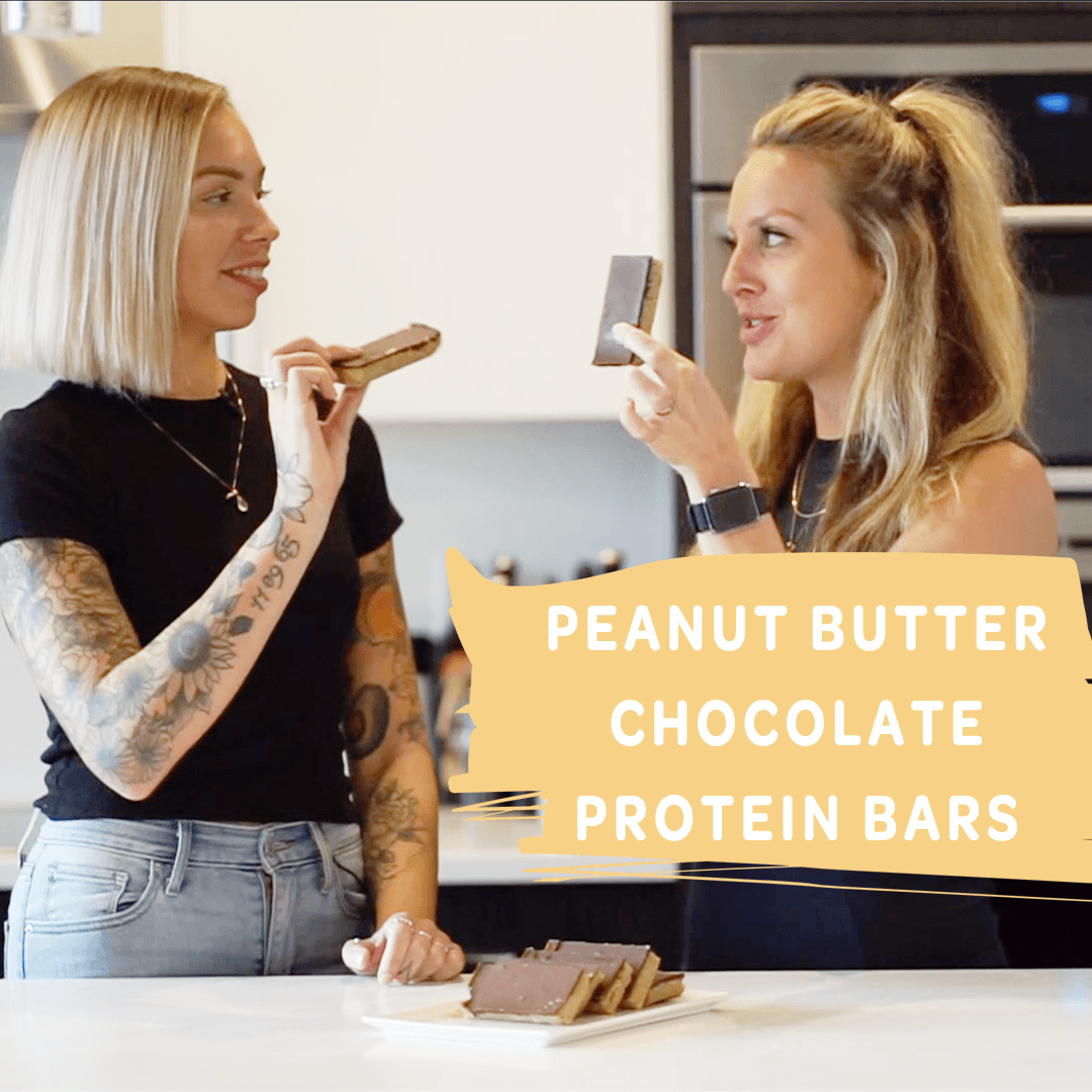 Peanut Butter Chocolate Protein Bars | AURA Kitchen - AURA Nutrition