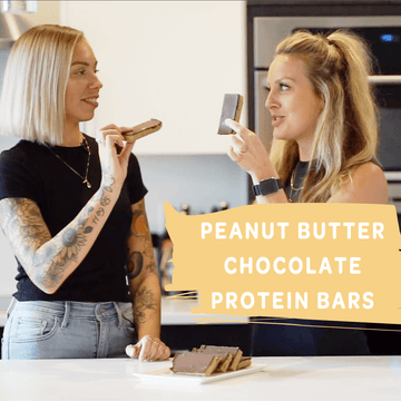 Peanut Butter Chocolate Protein Bars | AURA Kitchen - AURA Nutrition