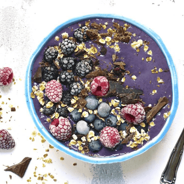 Blueberry Boost Smoothie Bowl Recipe - AURA Nutrition