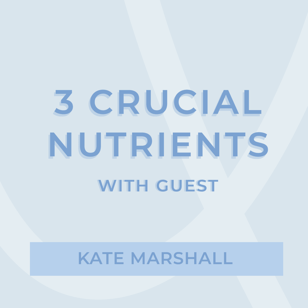 3 Crucial Nutrients | AURA MIND & BODY - AURA Nutrition