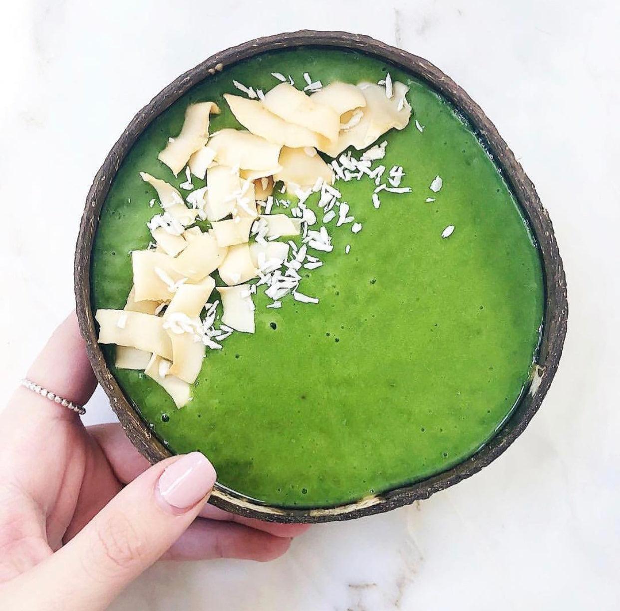 Simple Green Smoothie Bowl Recipe - AURA Nutrition
