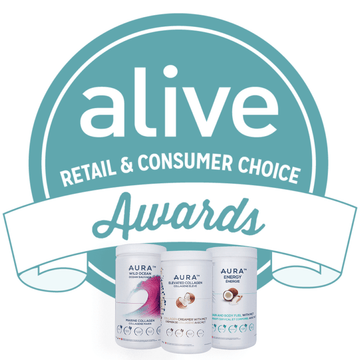 AURA Nutrition Wins Retailer & Consumer Choice Alive Awards - AURA Nutrition