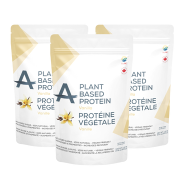 Vanilla Protein Bundle - Get 3 Vanilla Plant Based Protein Powder 500g
