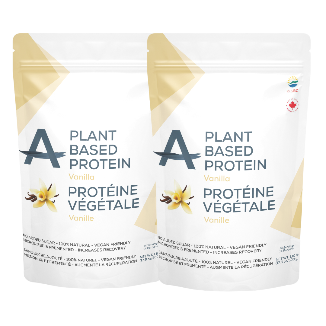 Vanilla Protein Bundle - Get 2 Vanilla Plant Based Protein Powder 500g