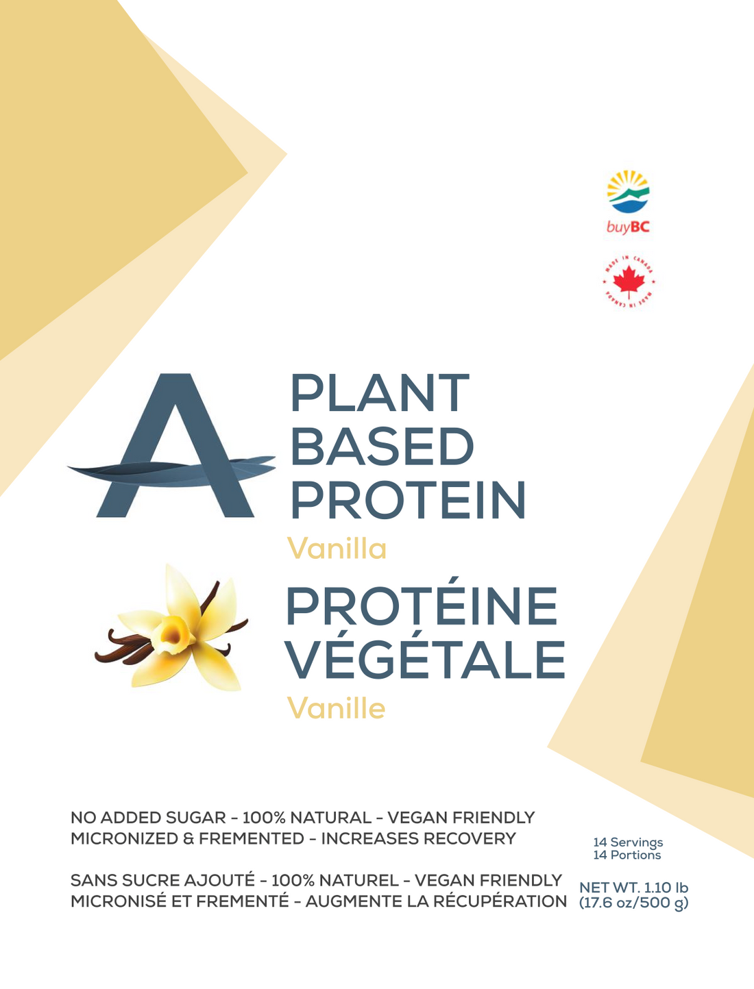 Protein Bundle - Get Vanilla & Chocolate Plant-Based Protein Powder 500g