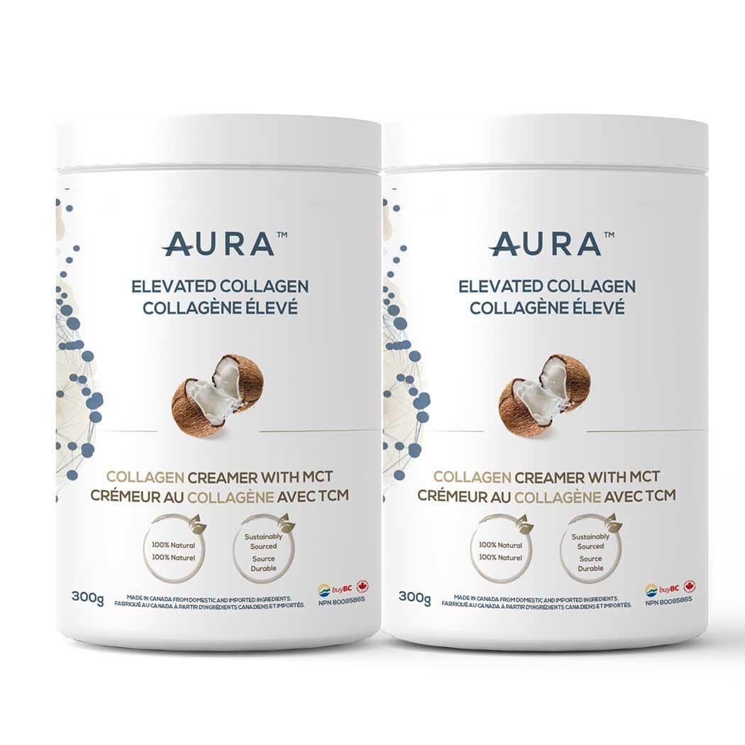 Elevated Collagen Bundle - Get 2 Elevated Collagen Creamer 300g - AURA Nutrition